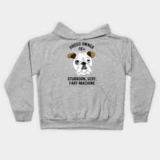 Funny English Bulldog Bulldog Lover Gifts Kids Hoodie